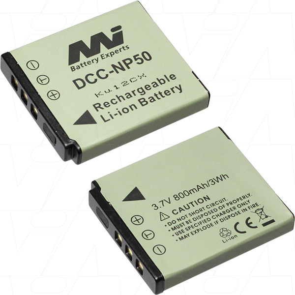 MI Battery Experts DCC-NP50-BP1